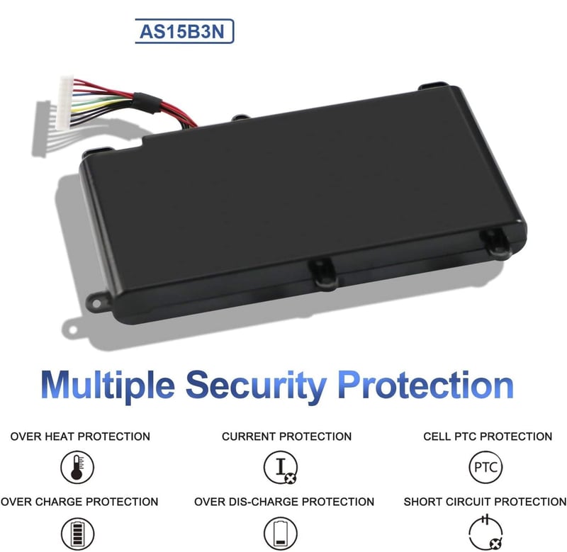 بطارية لابتوب Zoom AS15B3N لاجهزة ايسر Predator - 3