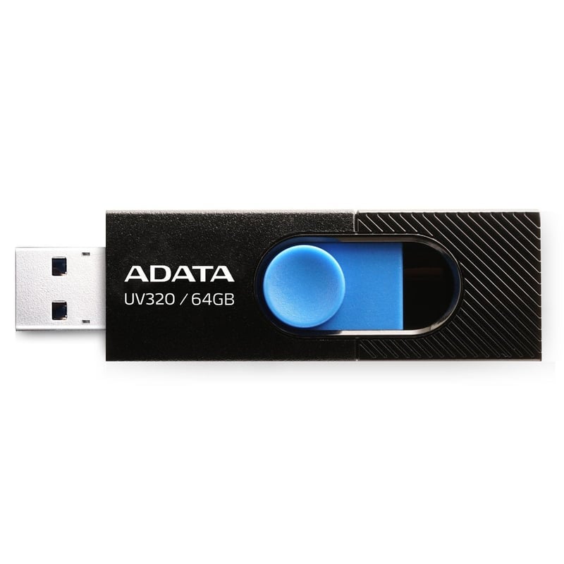 فلاش ADATA UV320 256GB USB 3.2 Black - 12