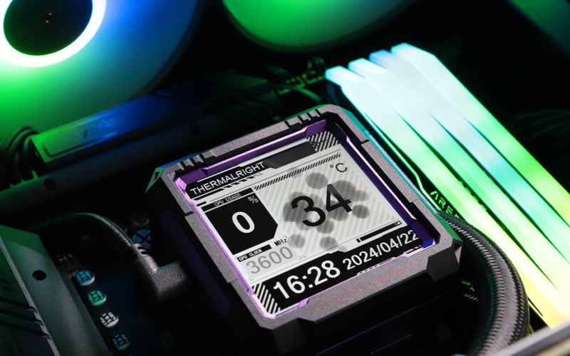 Thermalright Frozen Warframe PRO 360mm AIO Liquid Cooler Black - 2