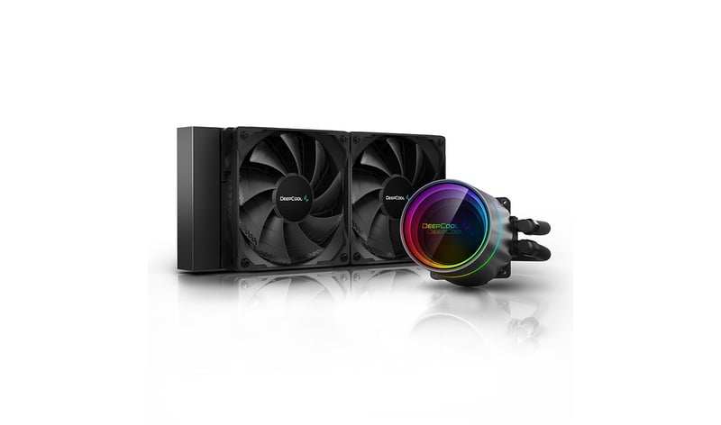 DeepCool Castle 240EX AIO 240mm Liquid Cooler - 9