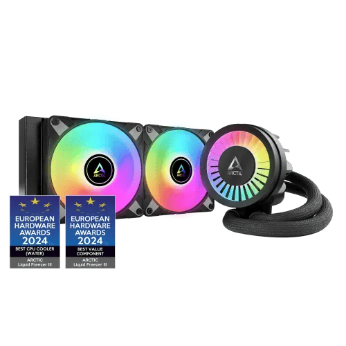 ARCTIC Liquid Freezer III 240 A-RGB AIO Liquid Cooler Black - 5