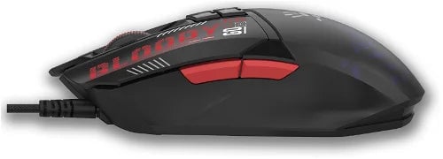 ماوس Bloody W60 Mini Max 12000 DPI RGB USB أسود - 7