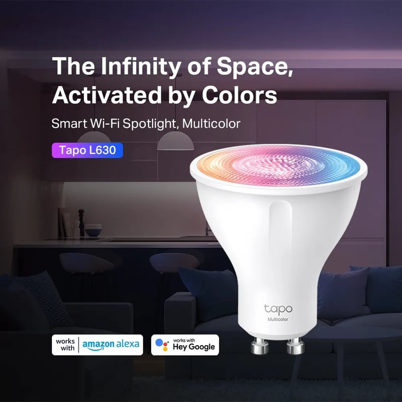 TP-Link Tapo L630 Smart Wi-Fi Multicolor Spotlight GU10 - 5