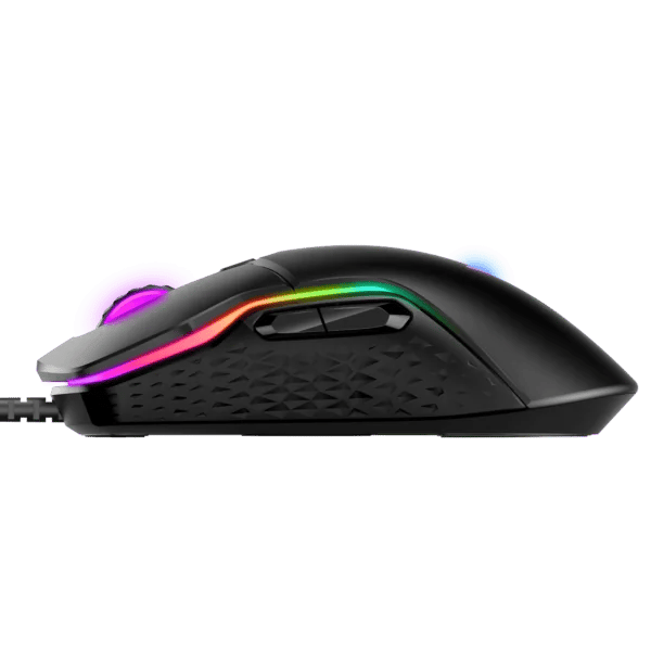 ماوس Rapoo VT200 6200 DPI سلكي RGB 8 أزرار أسود - 5