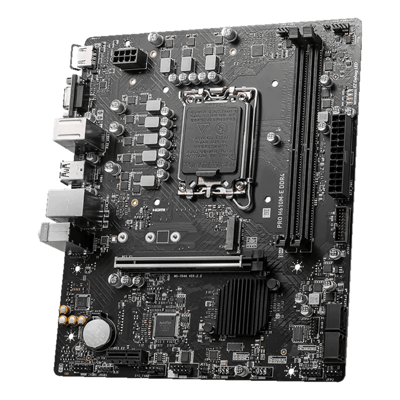 لوحة أم MSI H610-E Pro Intel H610 LGA1700 Micro-ATX DDR4 - 4