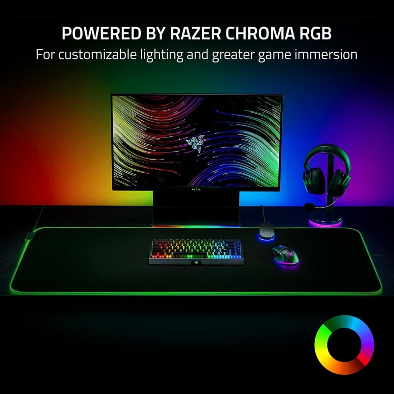 ماوس باد Razer Goliathus Chroma 3XL أسود RGB - 3