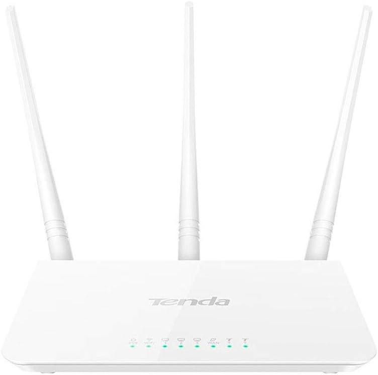 راوتر Tenda N300 Wireless Router N301 بسرعة 300Mbps بتردد 2.4GHz - 6
