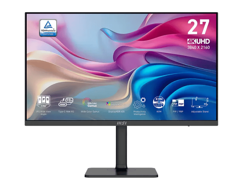 شاشة MSI Modern MD272UPHG 27″ 3840x2160 60Hz IPS - 6
