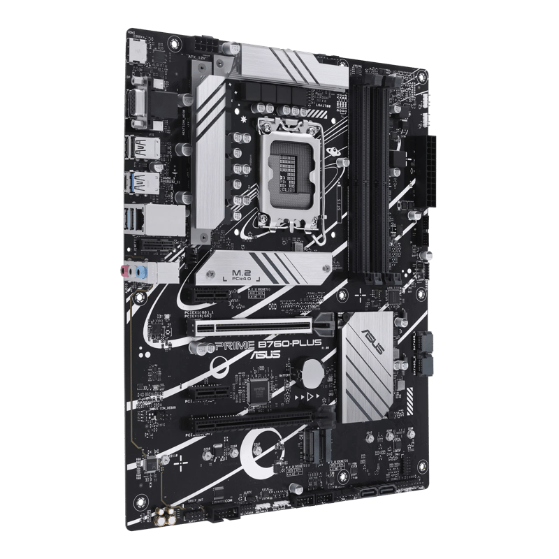 مذربورد أسوس PRIME B760-PLUS-CSM لمعالجات LGA 1700 مقاس ATX مع DDR5 و PCIe 5.0 - 4