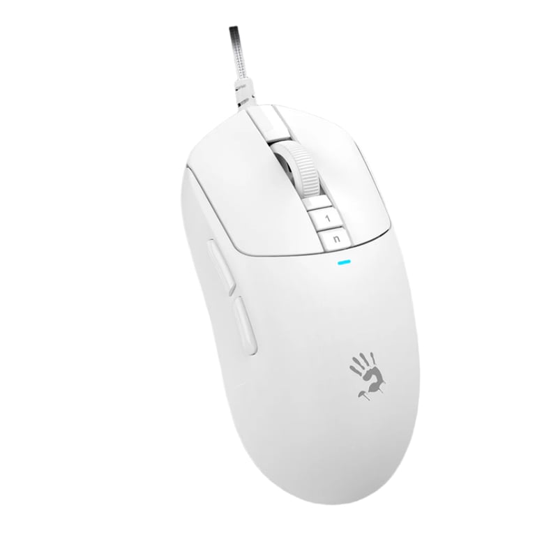 Bloody W72 Ultra Lightweight Wired Gaming Mouse White - 2