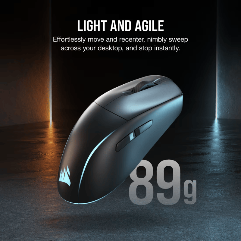 ماوس Corsair M75 26000 DPI لاسلكي RGB أسود - 6