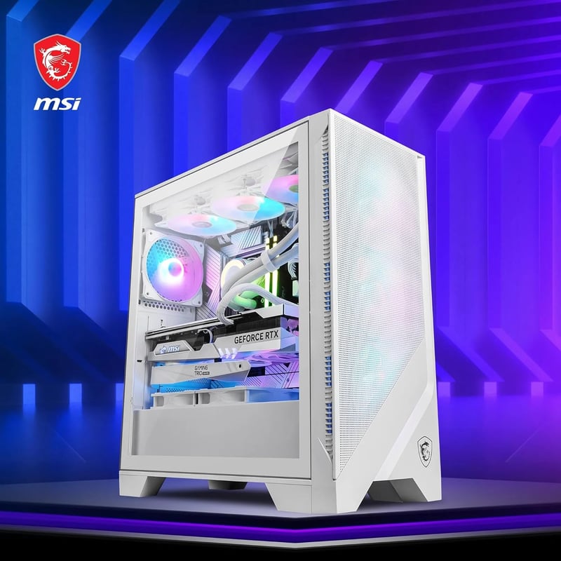 كيس MSI MAG Forge 320R Mid-Tower Airflow أسود - 16