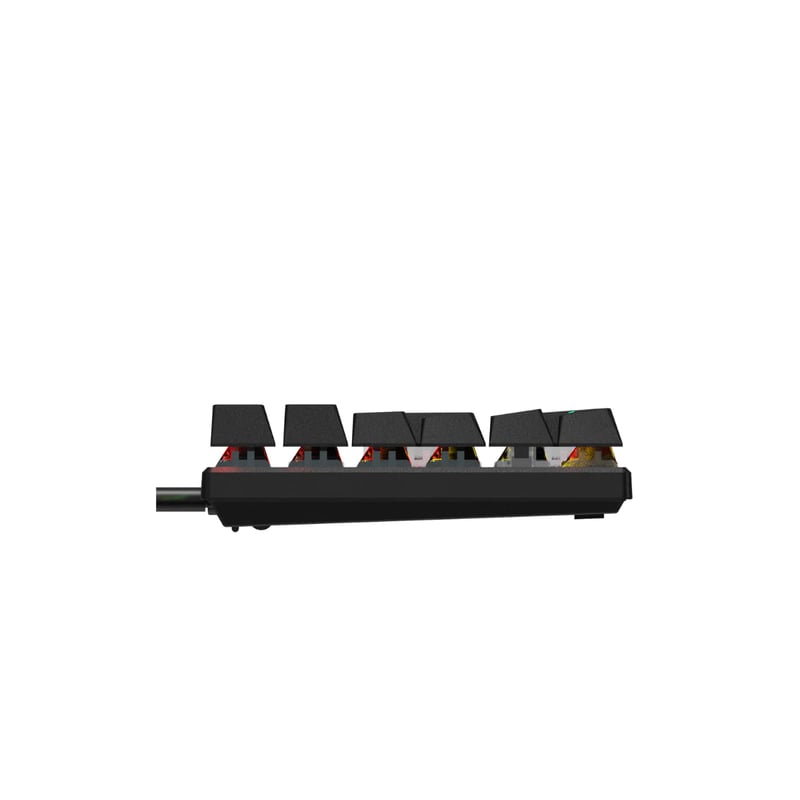 كيبورد Rapoo GK500 Full-Size ميكانيكي سلكي RGB أسود - 4