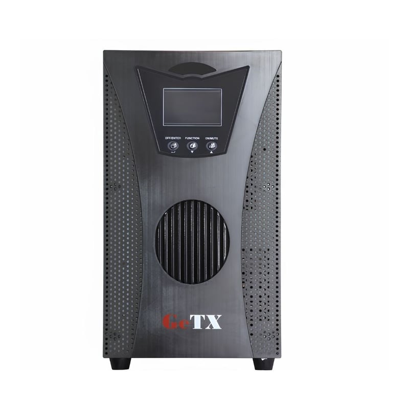 GeTX GXT-2000-CON 2KVA 2000VA High Frequency True Double Conversion Online UPS LCD Display 6x 12V 7Ah Internal Batteries Enterprise Power Protection - 3