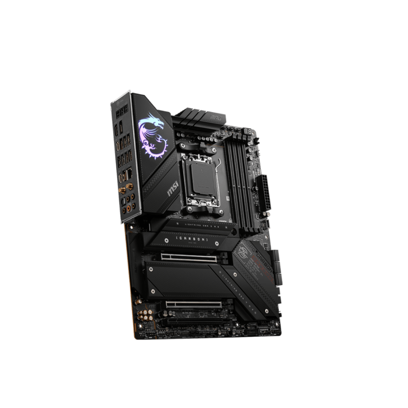 لوحة أم MSI MPG Carbon X670E WiFi AM5 DDR5 ATX أسود - 4