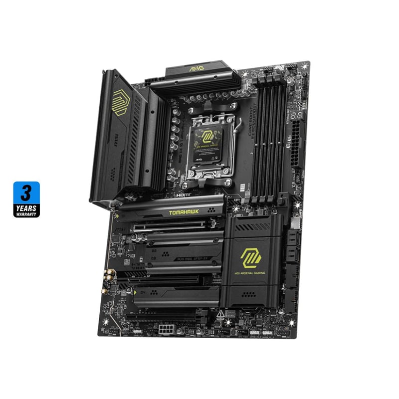 MSI MAG X870 TOMAHAWK WIFI AMD X870 AM5 ATX Motherboard - 3