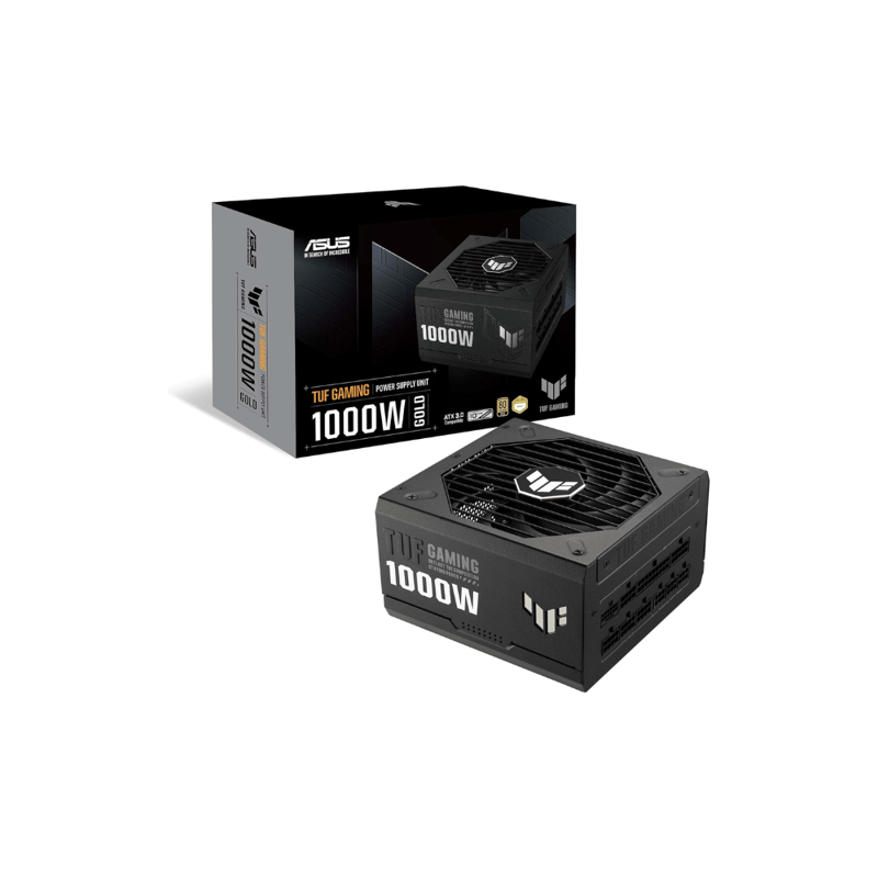 ASUS TUF Gaming 1000W 80+ Gold Fully Modular Plus PSU Black - 1