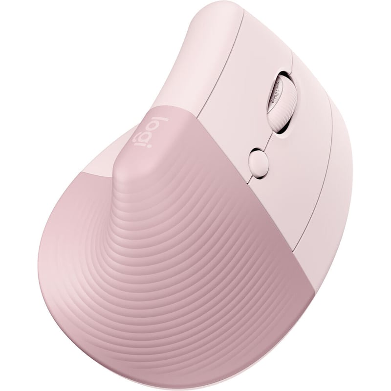 ماوس Logitech Lift Vertical Ergonomic 4000 DPI لاسلكي وردي - 7