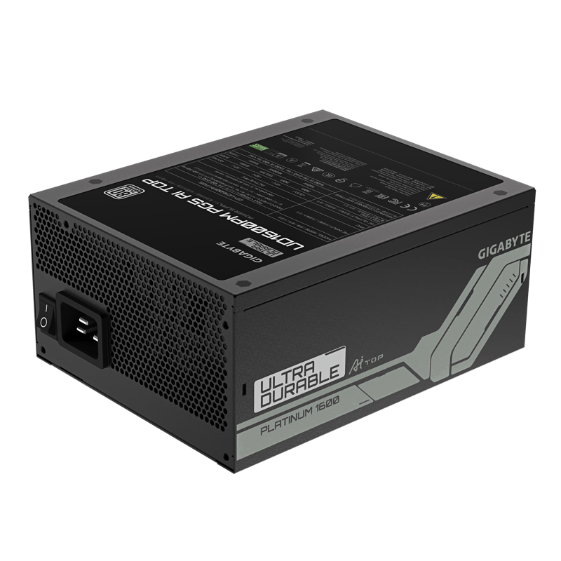باور سبلاي Gigabyte UD1600M 1600W 80+ Platinum Plus Fully Modular أسود - 15