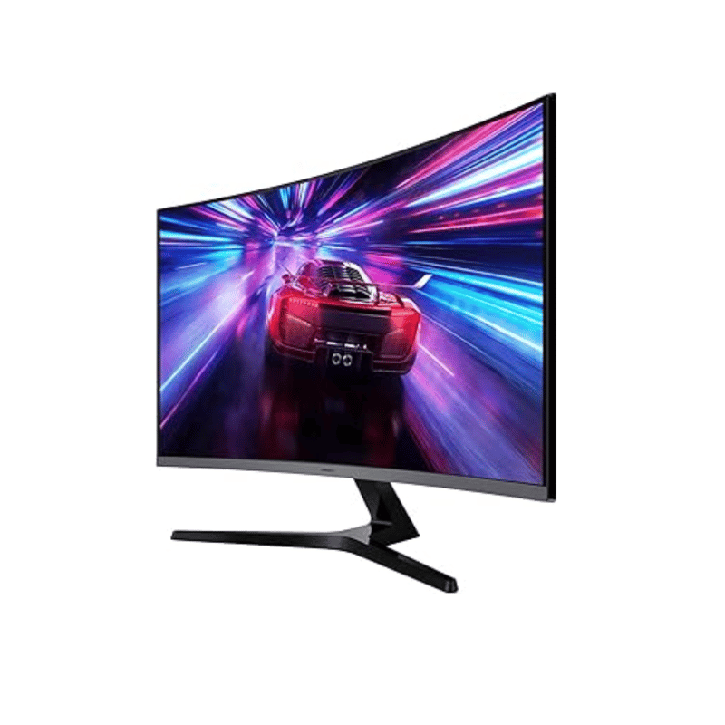 شاشة Samsung Essential S3 32″ 1920x1080 100Hz VA Curved أسود - 4