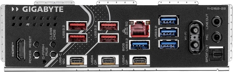 لوحة أم جيجابايت إيجل GIGABYTE X870E EAGLE X3D WIFI7 بمقبس AMD AM5 ودعم ذاكرة DDR5 بحجم ATX - 5