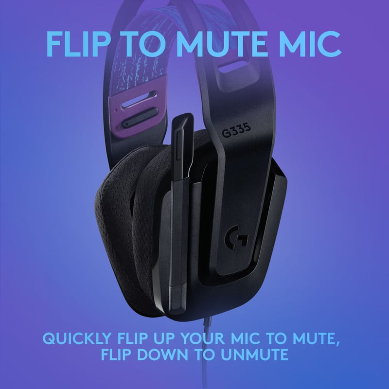 سماعات Logitech G335 سلكي أخضر - 26