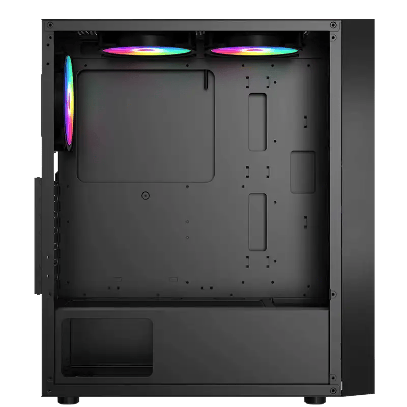 MSI MAG SHIELD 200L Mid-Tower ATX Case Tempered Glass - 2