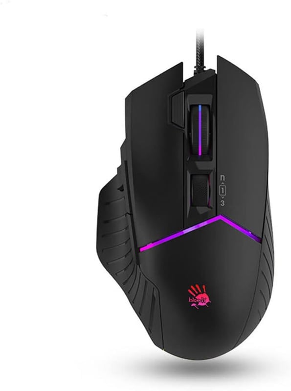 ماوس Bloody W95 Max 12000 DPI سلكي RGB أسود - 26