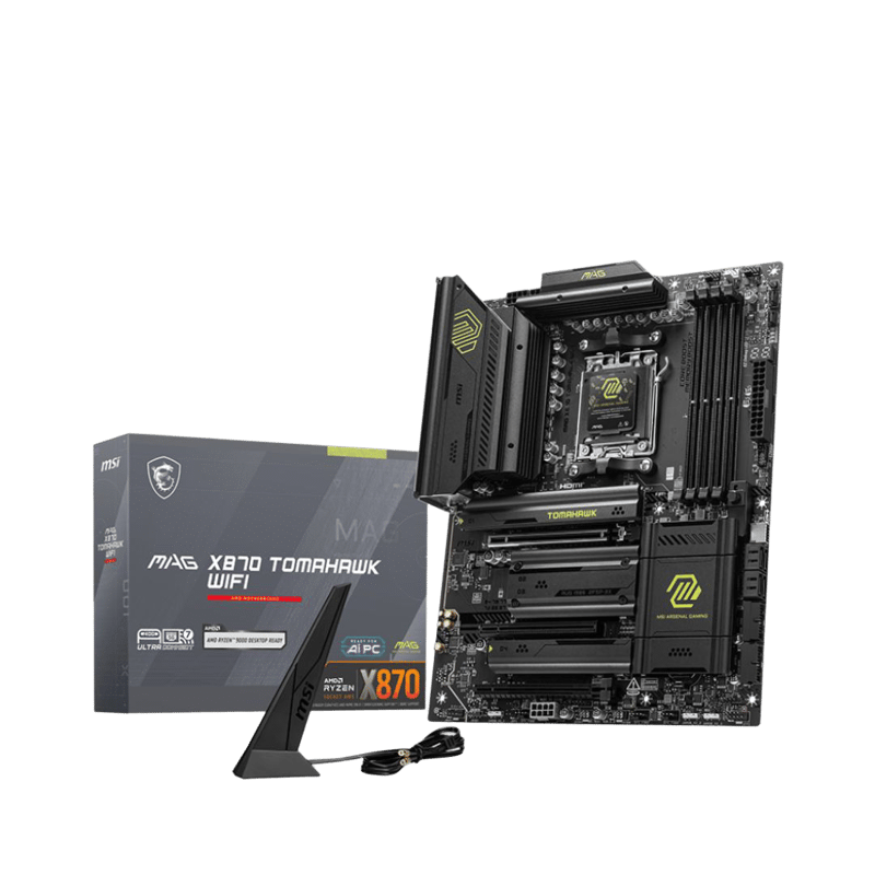 MSI MAG X870 TOMAHAWK WIFI AMD X870 AM5 ATX Motherboard - 6