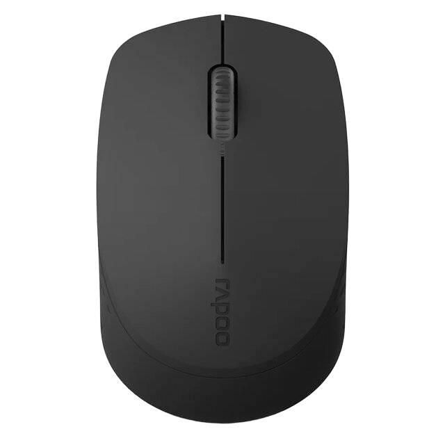 Rapoo M100G Multi-Mode Wireless Silent Mouse - Black - 4