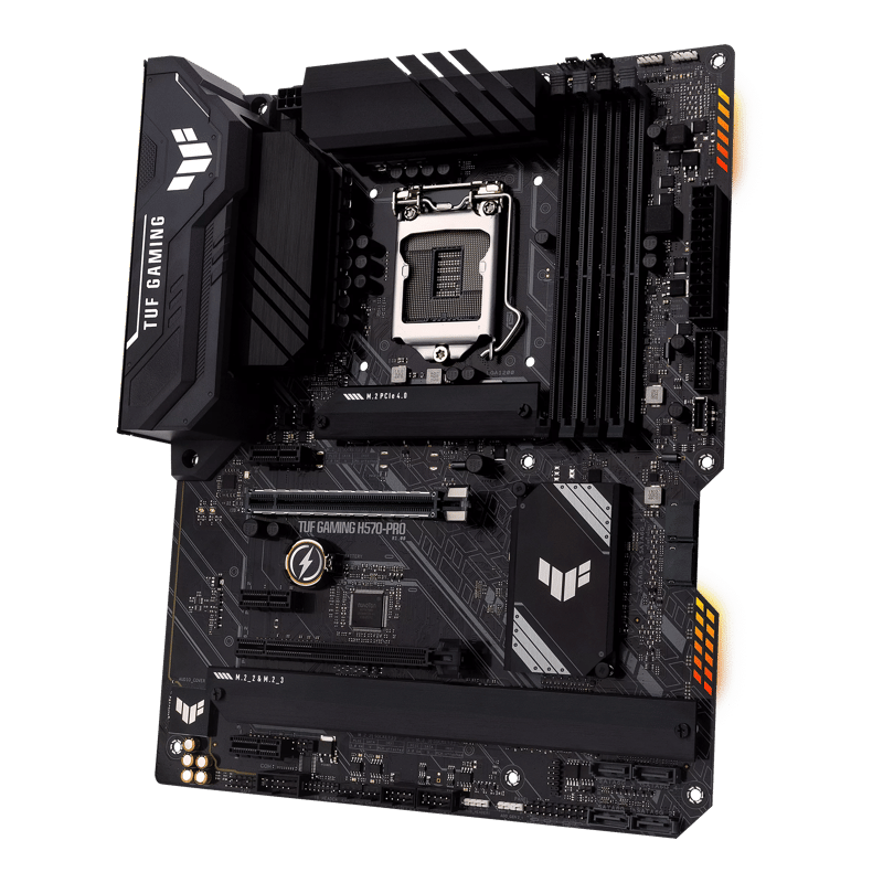 ASUS TUF GAMING H570-PRO LGA 1200 ATX Motherboard DDR4 PCIe 4.0 2.5Gb Ethernet - 5