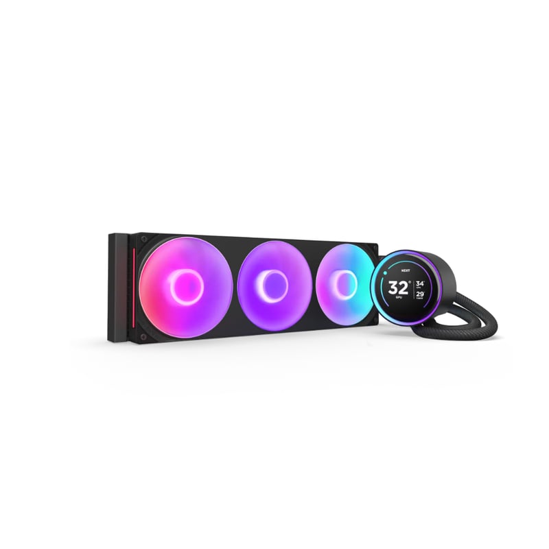مبرد NZXT Kraken Elite 420mm AIO سائل أبيض RGB - 5