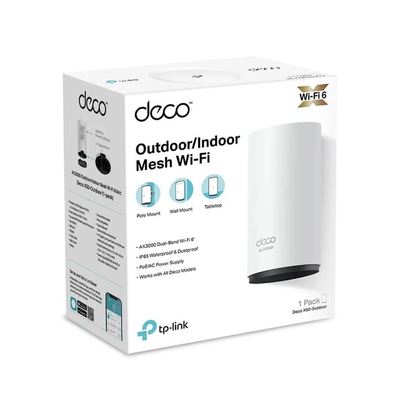 TP-Link Deco X50 Outdoor AX3000 Mesh WiFi 6 Unit - 15