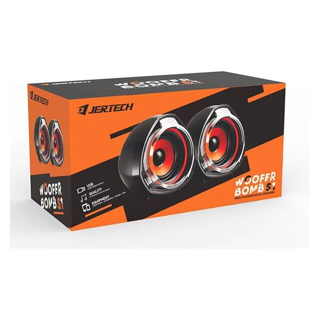 Jertech Woofer Bomb S1 USB 2.0 Speakers - 5