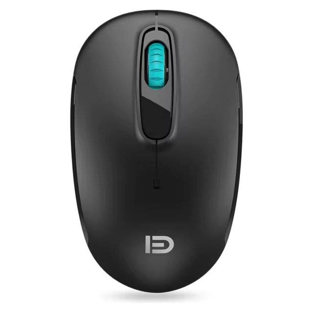 Fude i310 Silent Wireless Mouse - Black - 5