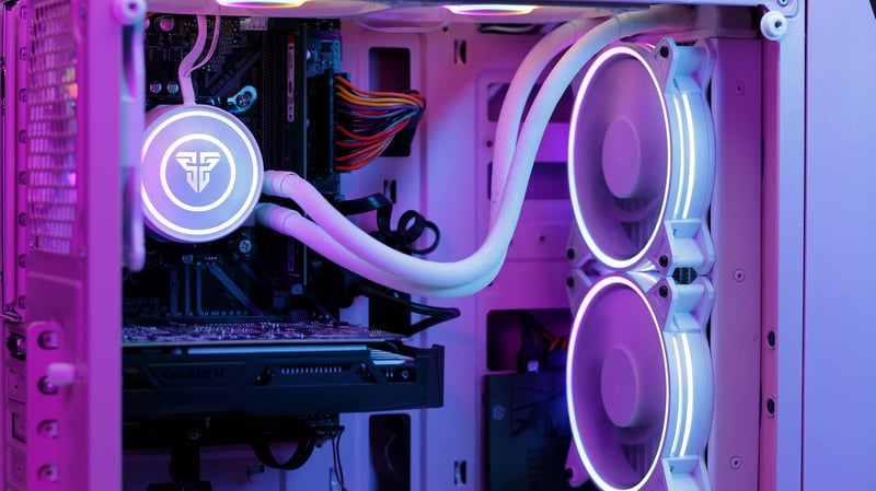 مبرد Fantech LC240 AIO Liquid 240mm RGB - 5