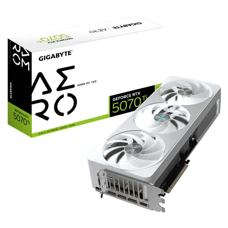 Gigabyte AERO GeForce RTX 5070 Ti 16GB GDDR7 OC Edition - 1