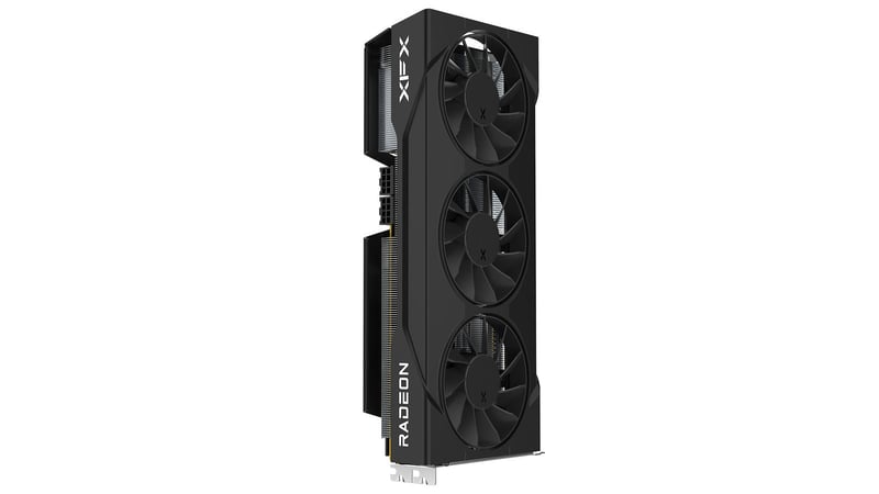 XFX Swift AMD Radeon RX 9070 GRE Black Triple Fan Gaming Edition 12GB Graphics Card - 3