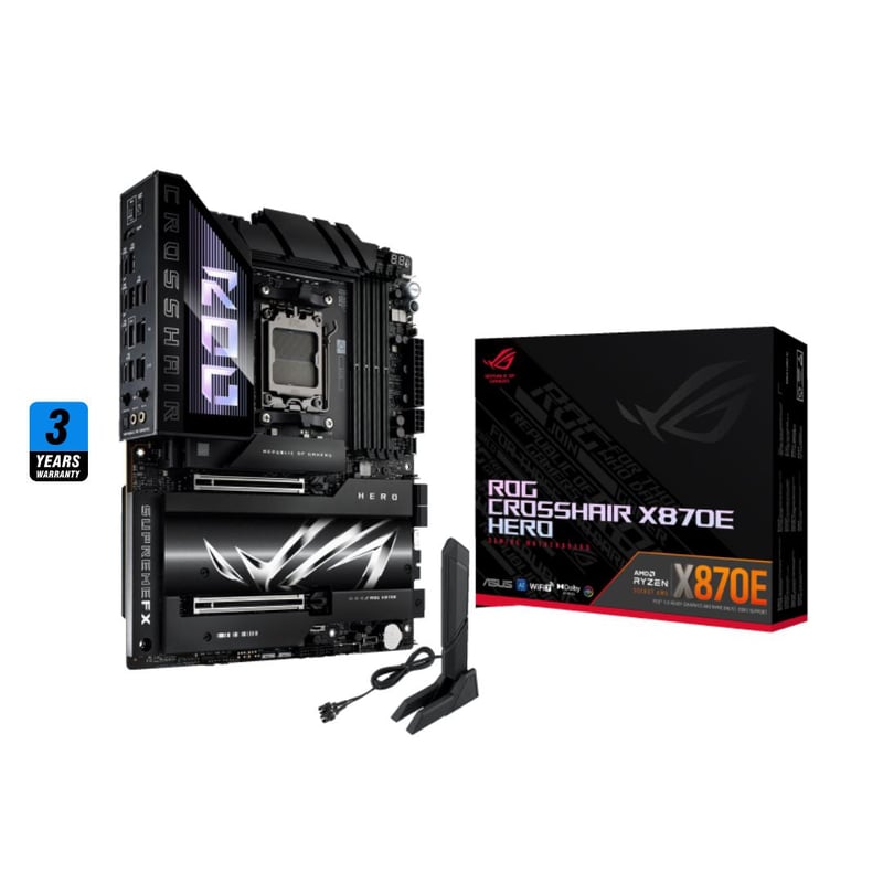 ASUS ROG CROSSHAIR X870E HERO AM5 ATX Motherboard - 11