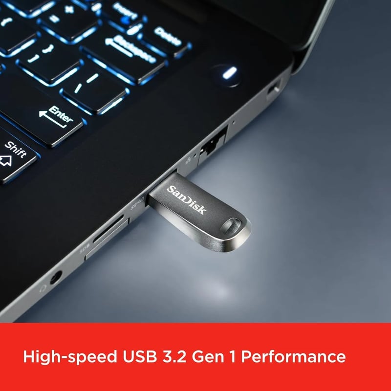 فلاش SanDisk Ultra Luxe 128GB USB 3.2 - 7