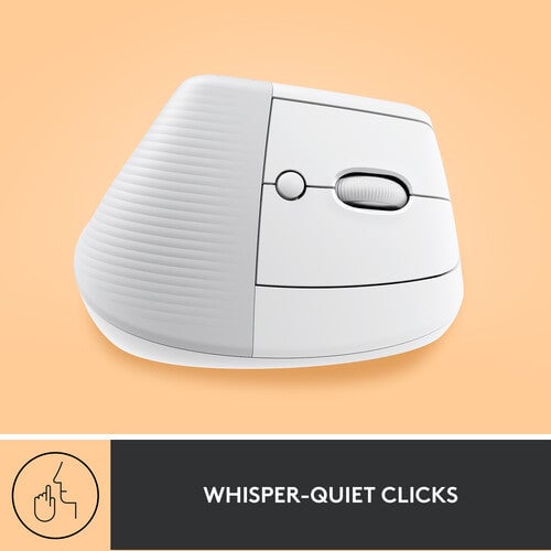 ماوس Logitech Lift Vertical Ergonomic 4000 DPI لاسلكي وردي - 22