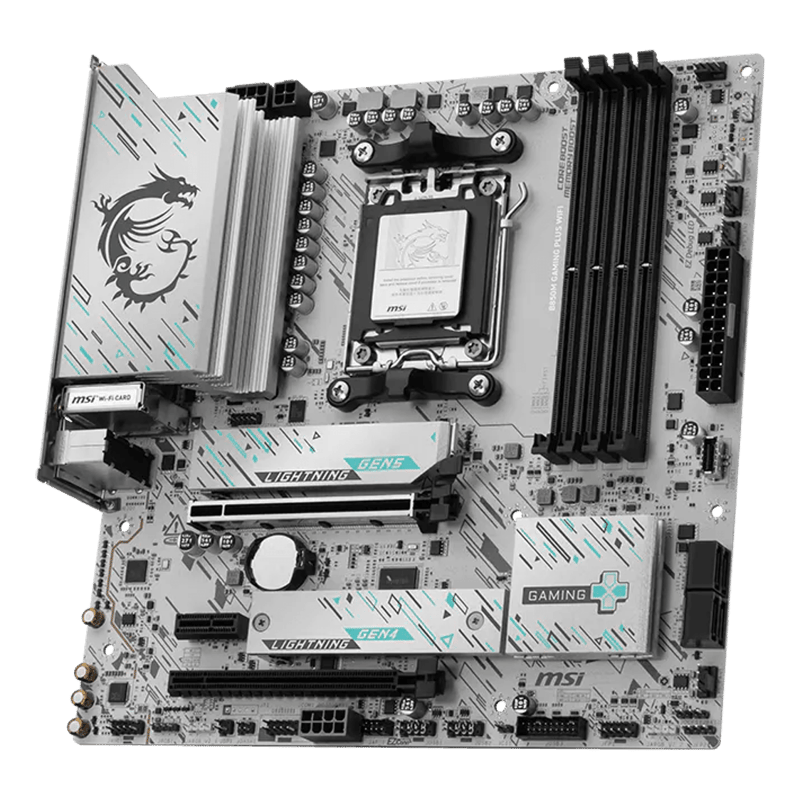 لوحة أم MSI Gaming Plus B850 WiFi Micro-ATX AM5 DDR5 - 2