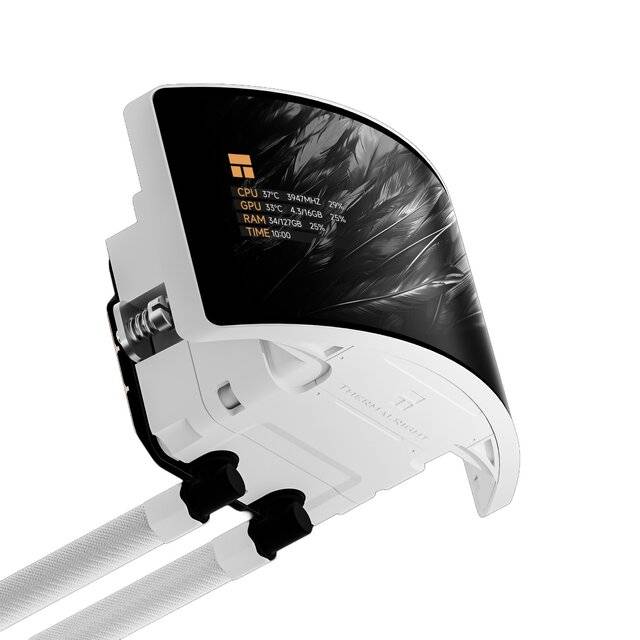 مبرد Thermalright Rainbow Vision 360mm AIO سائل ARGB أبيض - 4