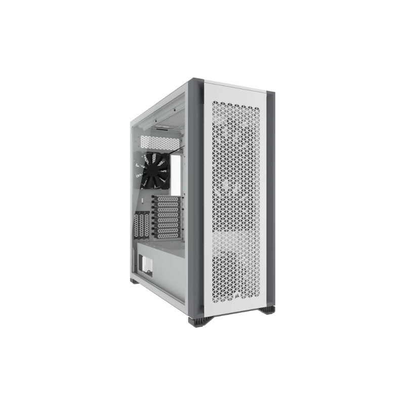 كيس Corsair 7000D Full Tower أبيض زجاج مقسى - 1