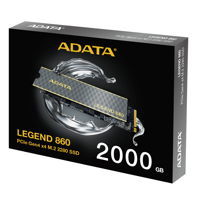 SSD ADATA Legend 860 2TB NVMe M.2 PCIe Gen4 - 16