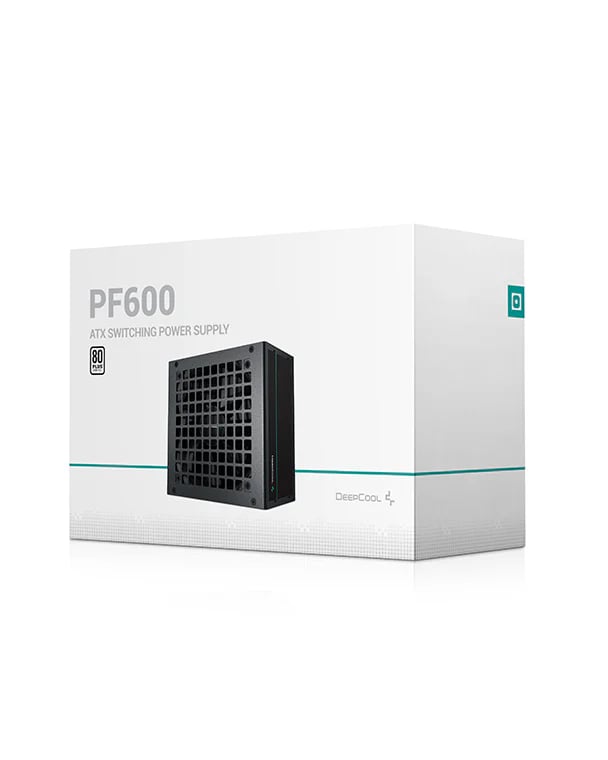 DeepCool PF600 600W 80+ Semi-Modular Power Supply - 6