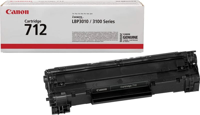 Canon 712 Toner Cartridge Black - 3
