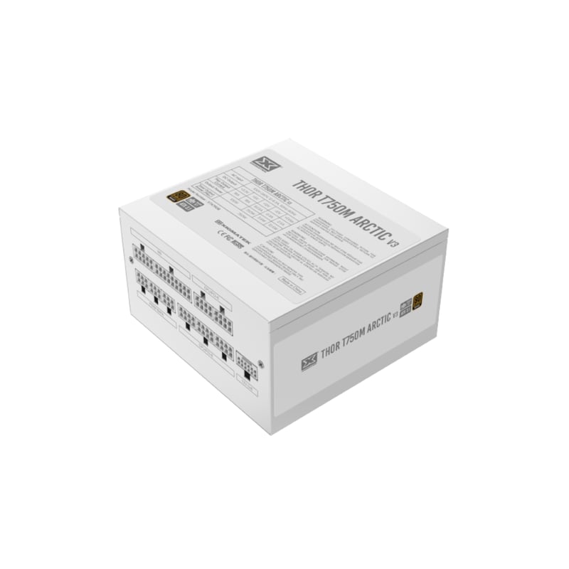 باور سبلاي XIGMATECK Thor T750M V3 750W 80+ Bronze Fully Modular أبيض - 4
