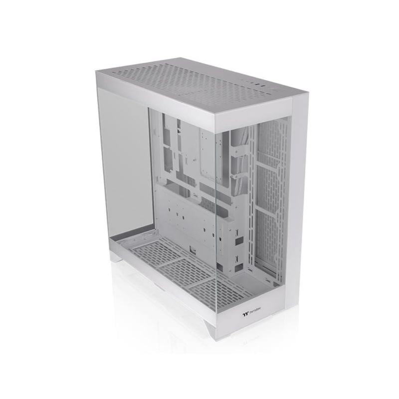 كيس Thermaltake CTE E550 Mid-Tower ATX أبيض زجاج مقسّى - 4