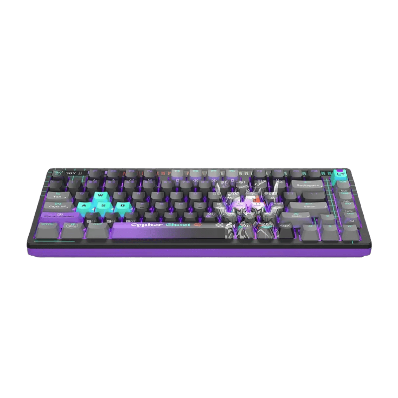 Bloody AT75 Alpha Cypher Ghost Optical Switch Wired Gaming Keyboard 75% - 5